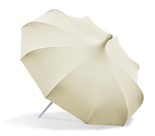 Cream parasol
